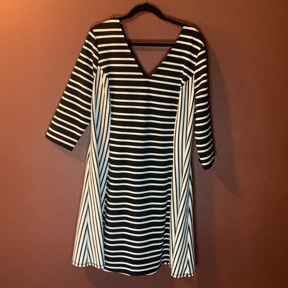 Lane Bryant dress w belt accent 18/20